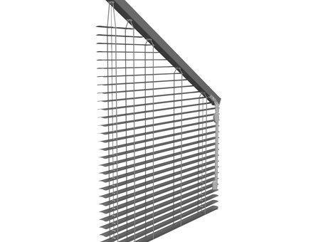 WOUNDWO Renderings Innenjalousie Bella-Slope offen